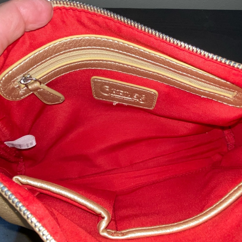 Carlos by Carlos Santana Crossbody Handbag Gold Metallic - Picture 5 of 6